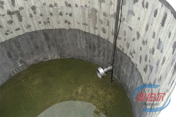 储泥池污水搅拌器运用现场